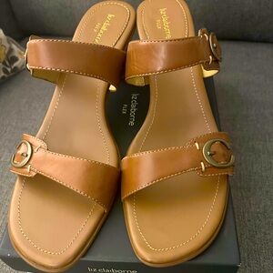 Liz Claiborne womens size 11m medium low heel sandals